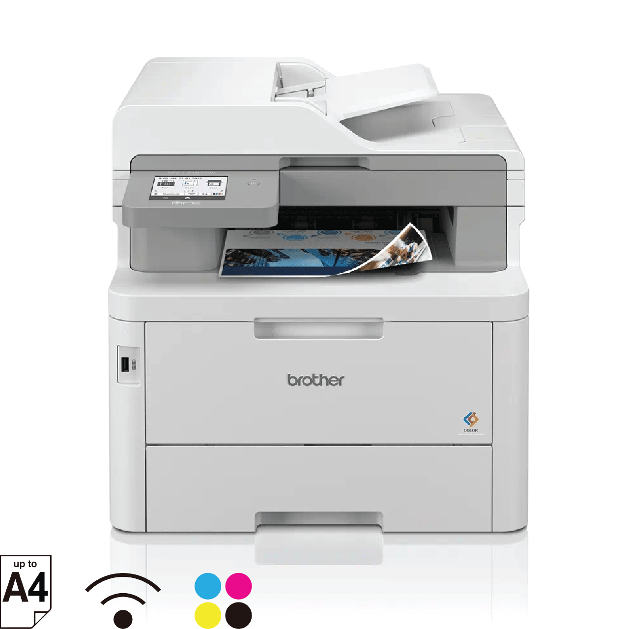 Brother MFC-L8340CDW Máy in laser màu Mặt trước