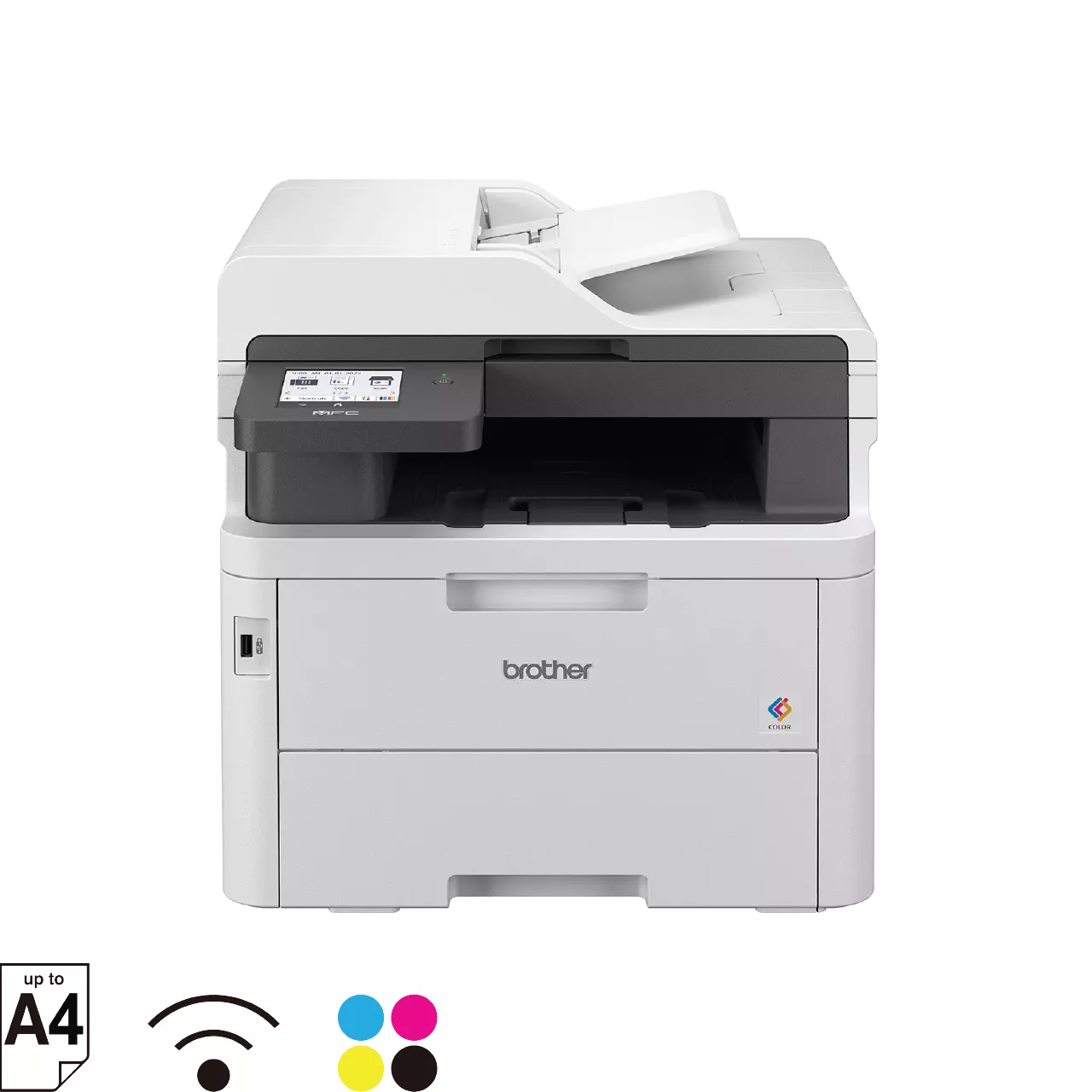 Brother MFC-L3760CDW Máy in laser màu Mặt trước