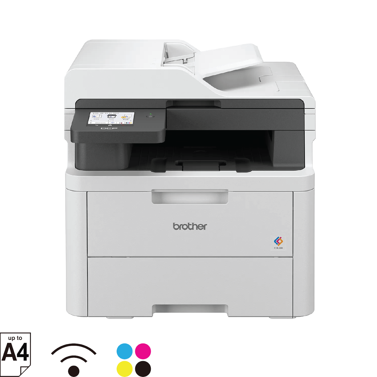 Brother DCP-L3560CDW Máy in laser màu Mặt trước