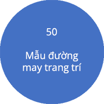 50 Mẫu đường may trang trí
