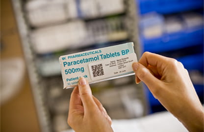 Prescription label