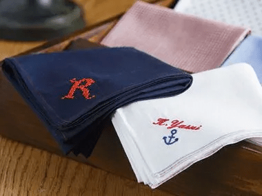 Embroidery handkerchief