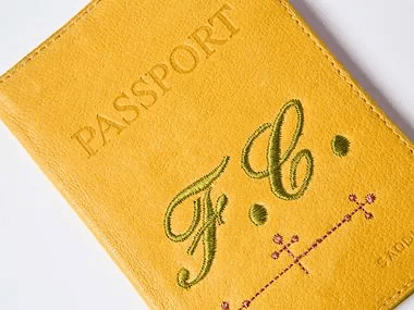 Embroidery-passport
