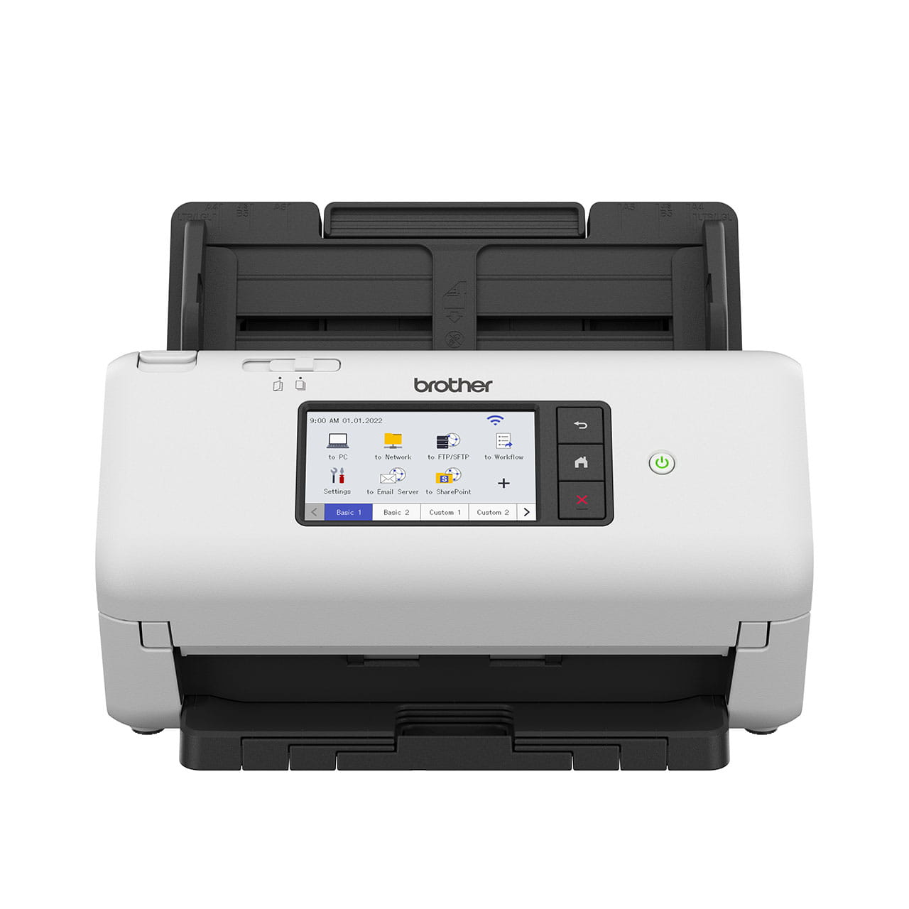 Brother ADS-4700W Máy scan Mặt trước