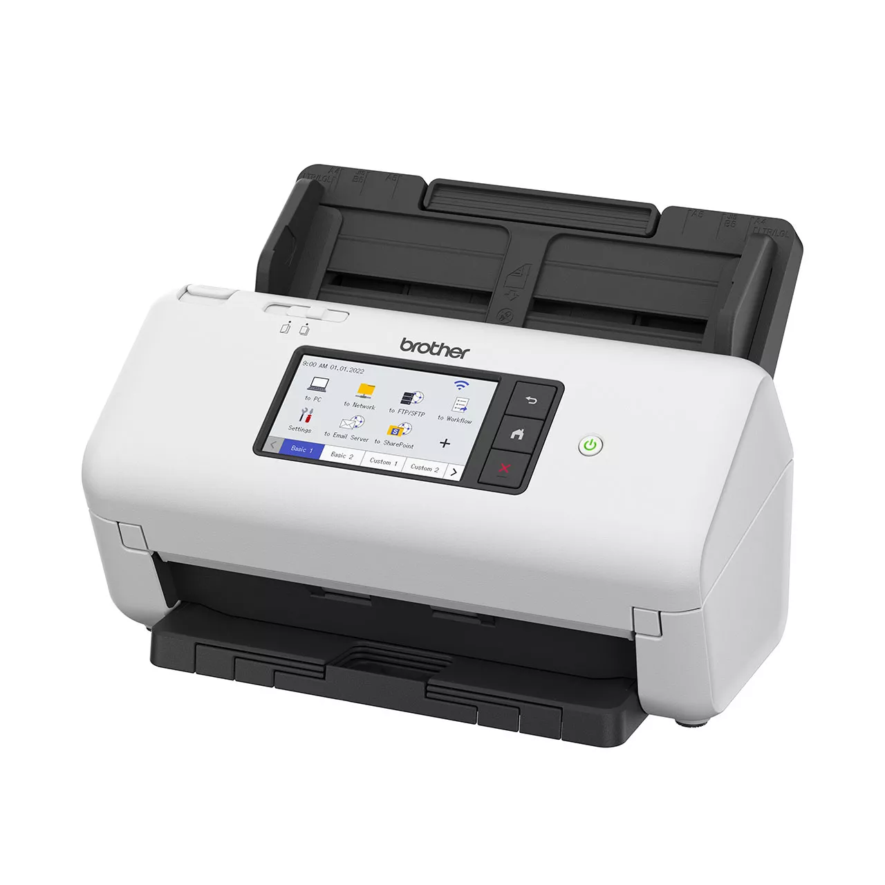 Brother ADS-4700W Máy scan Mặt bên trái