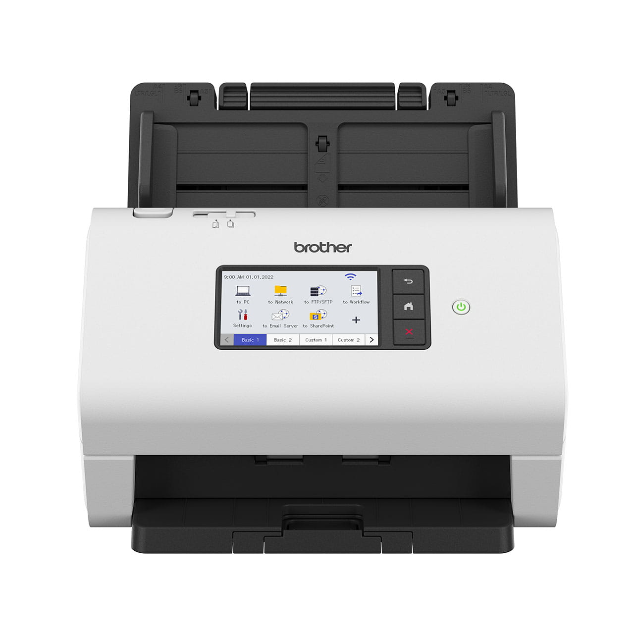Brother ADS-4900W Máy scan Mặt trước