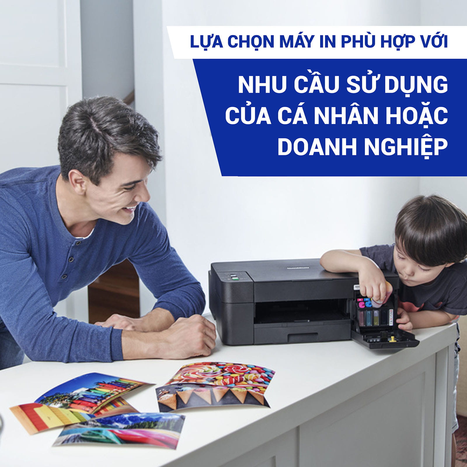 LỰA CHỌN MÁY IN PHÙ HỢP VỚI NHU CẦU SỬ DỤNG CỦA CÁ NHÂN HOẶC DOANH NGHIỆP