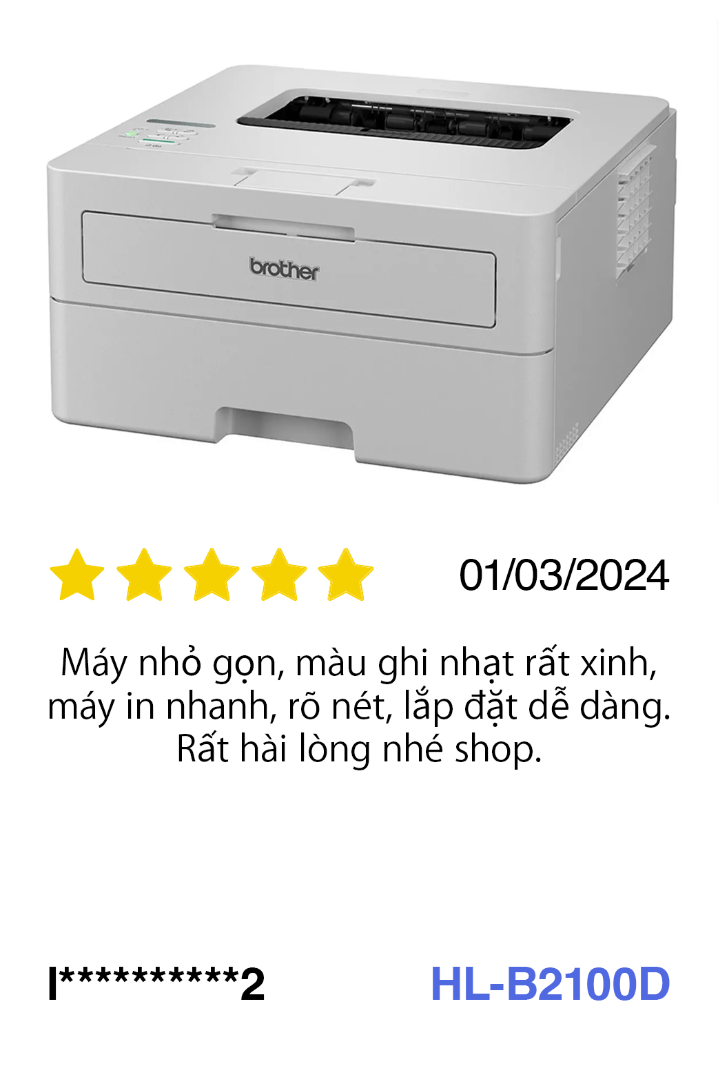 Brother HL-B2100D Máy In Laser review