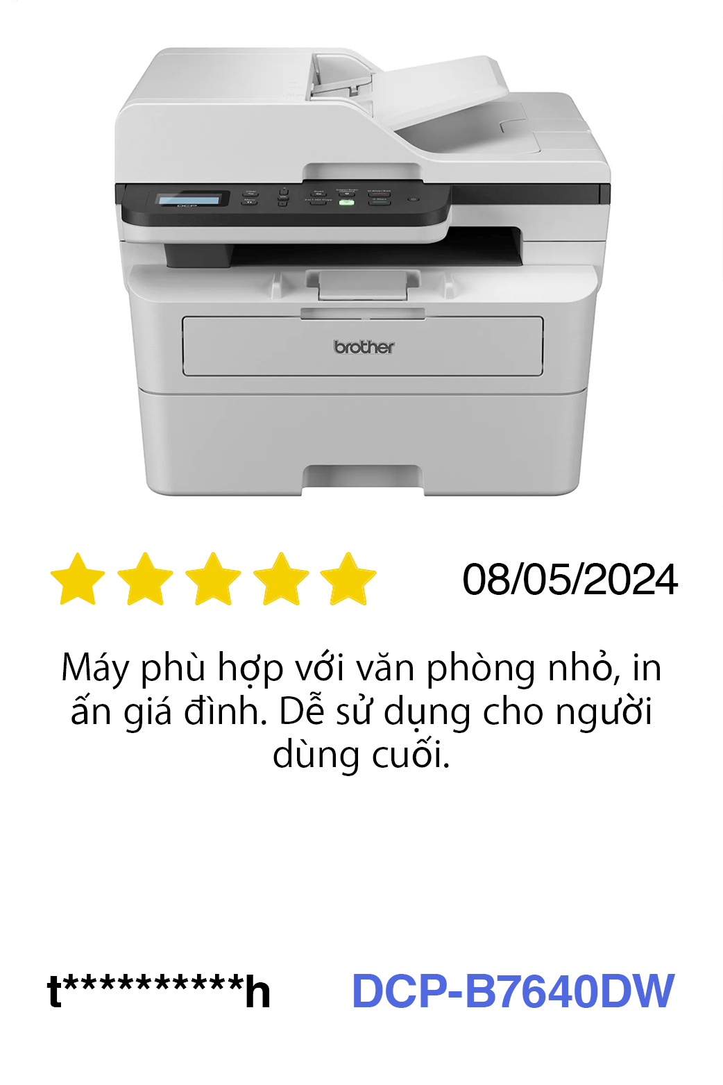 Brother DCP-B7640DW Máy In Laser review