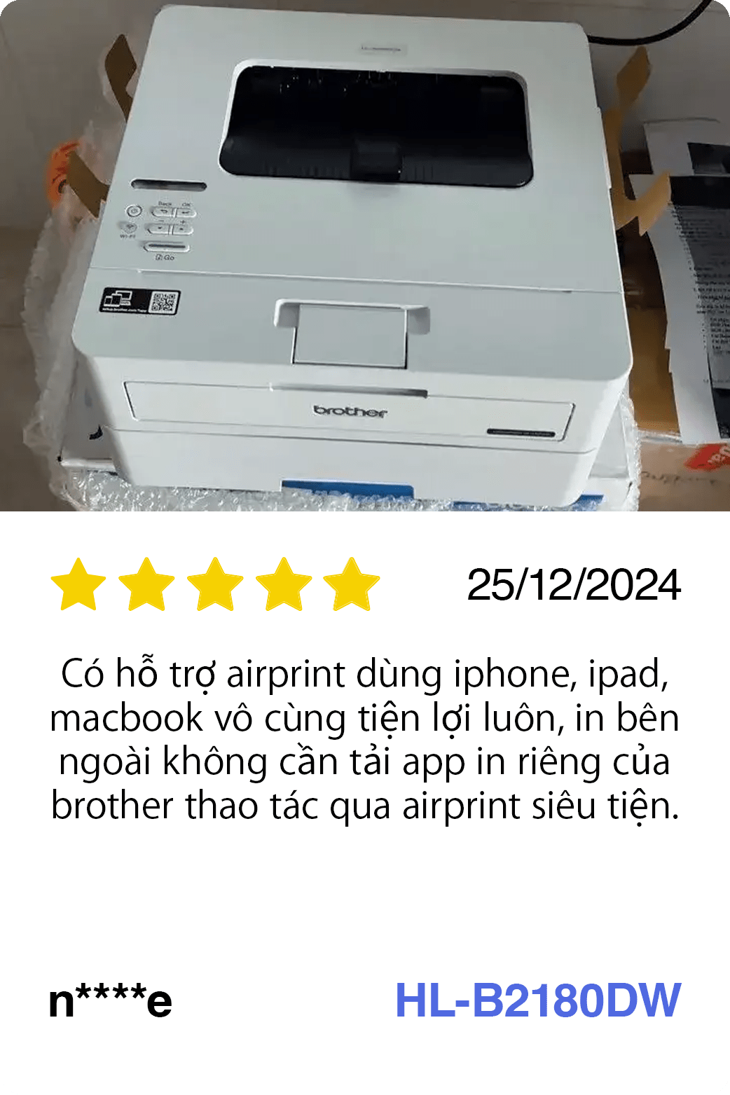 Brother HL-B2180DW Máy In Laser review