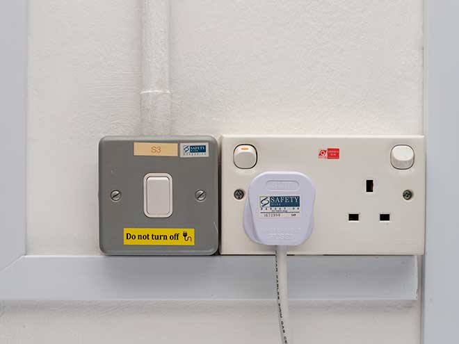 Office-electrical-power-point-label-660