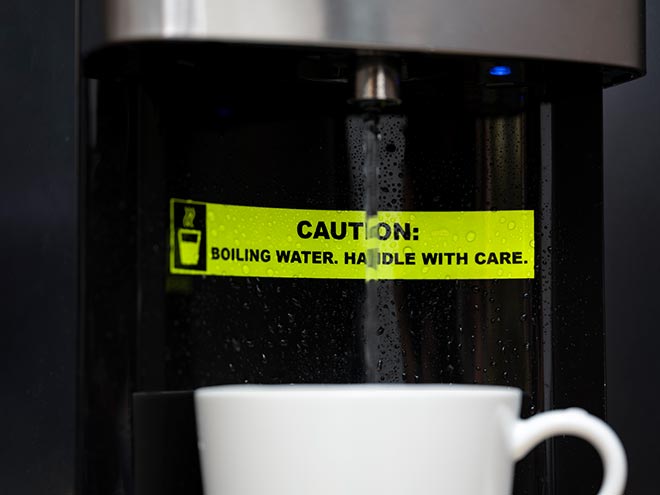 Office-hot-water-dispenser-with-label-660