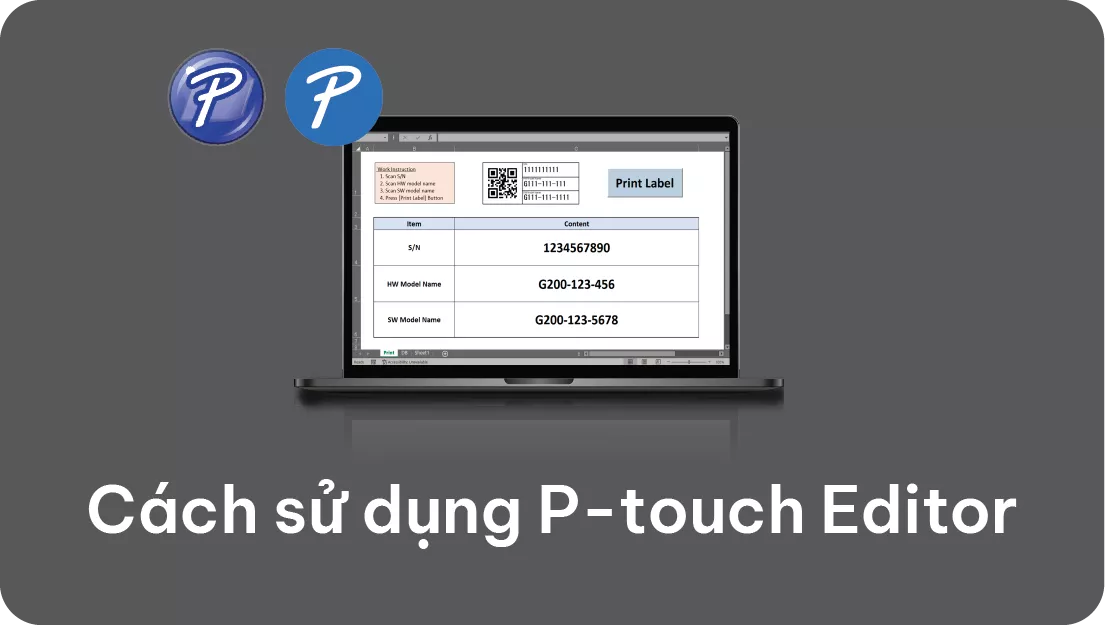 How to Use Ptouch Editor