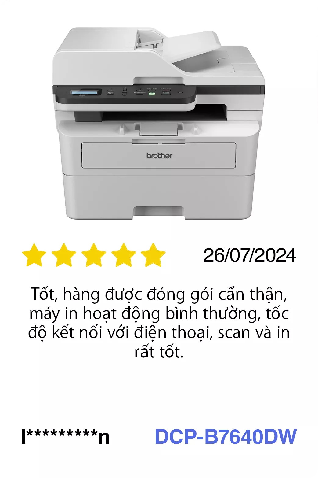 Brother DCP-B7640DW Máy In Laser review