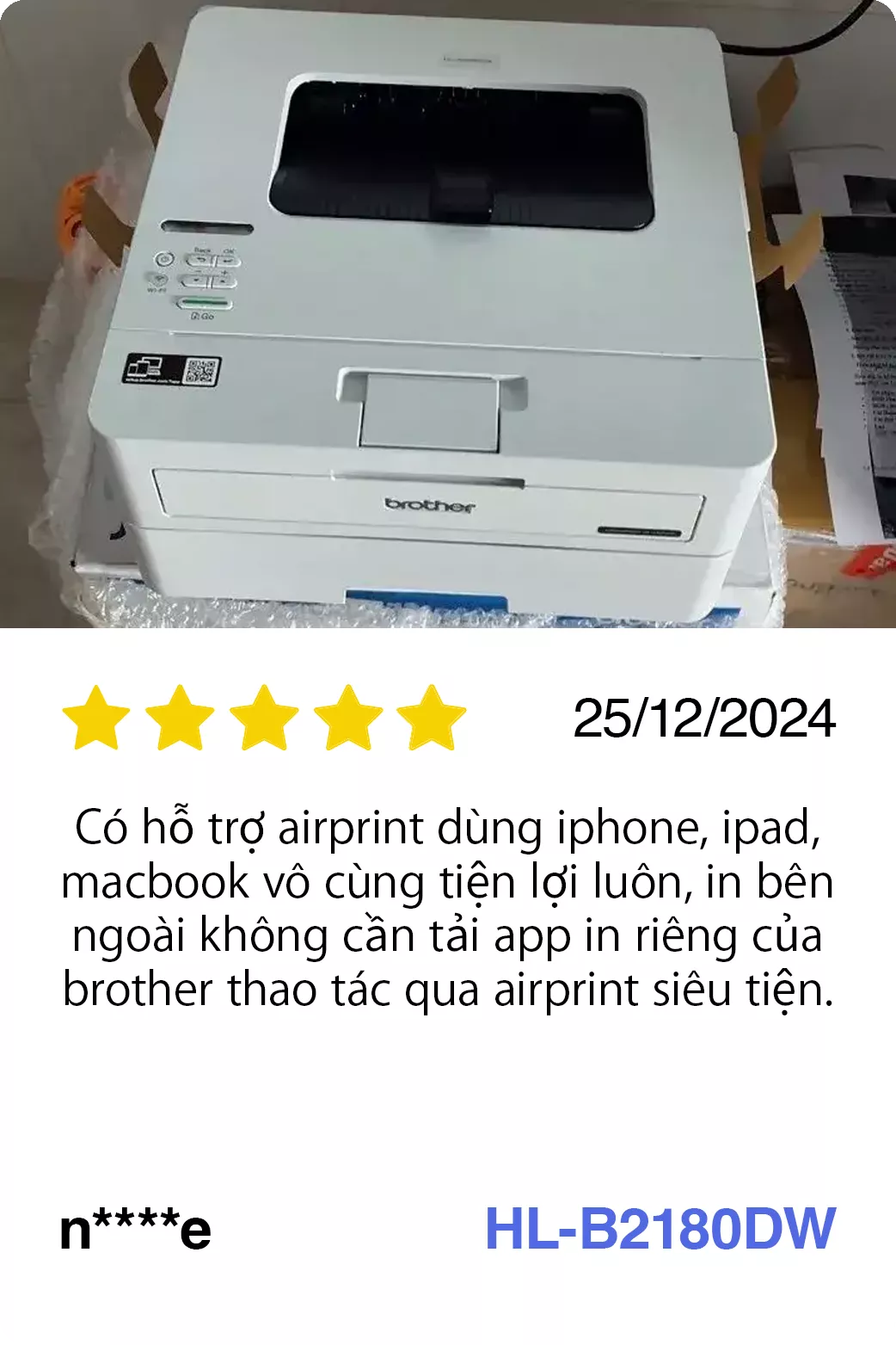 Brother HL-B2180DW Máy In Laser review