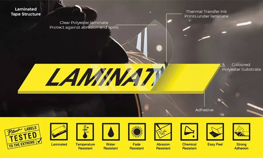 Professional Laminated Label