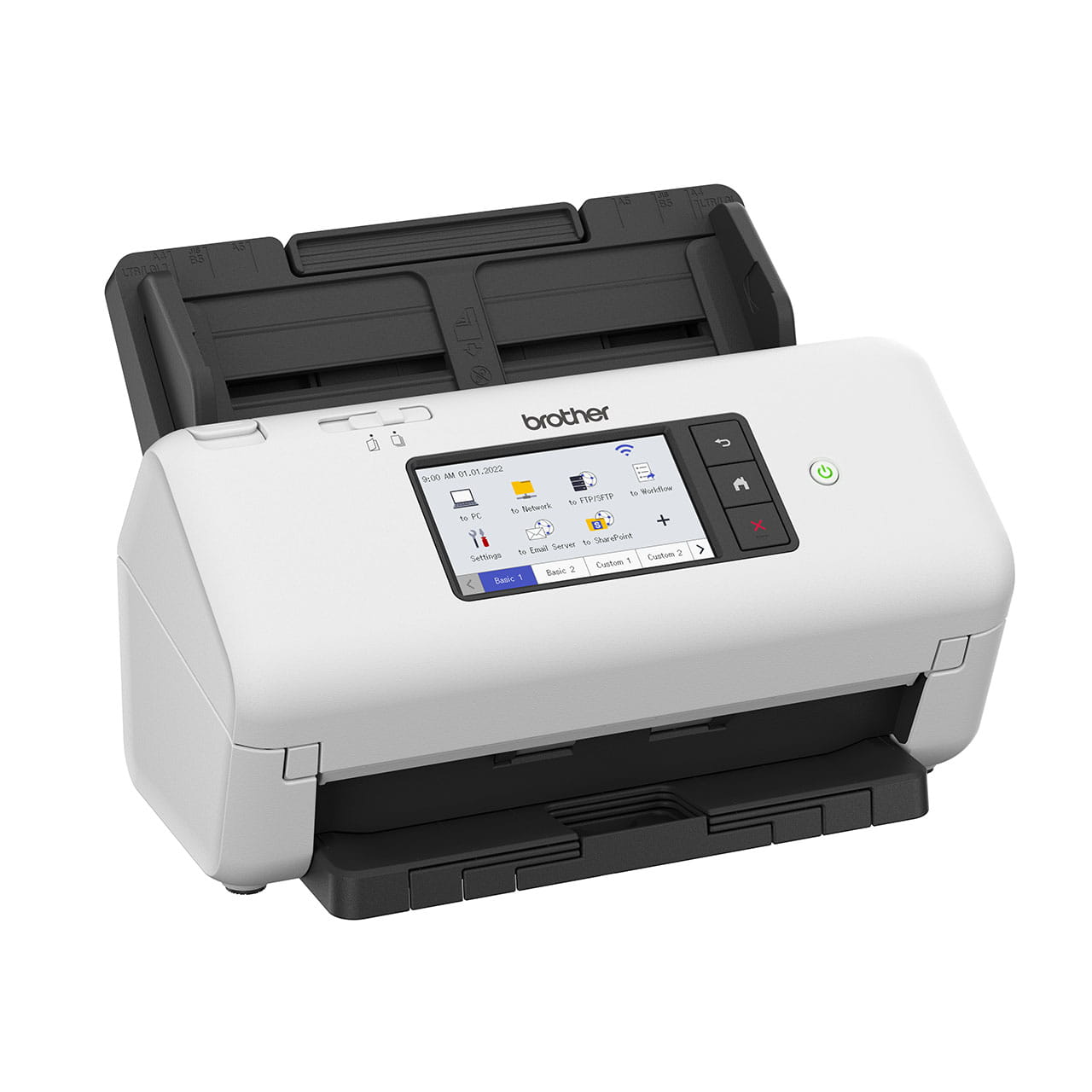 Brother ADS-4700W Máy scan Mặt bên phải